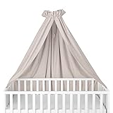 baby himmel bettset rosa ✓ WUNDERSCHOEN: Der besonders dekorative Betthimmel verwandelt Dein Gitterbett oder Laufstall in einen traumhaft, kuscheligen Schlafplatz. Er spendet Geborgenheit und Sicherheit bei verlässlich guter Luftzirkulation.