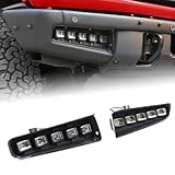 Mabett Fog Lights Assemblies Compatible with Ford Bronco 2026，2021-2025 2/4-Door, Daytime Running Lights for Bronco Accessories,Upgraded Fog Light Assembly