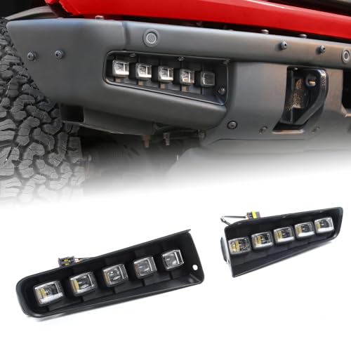 Mabett Fog Lights Assemblies Compatible with Ford Bronco 2021-2026 2/4
