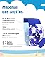 FLYISH DIRECT Wiederverwendbare Schwimmwindel für Baby, Wasserdicht und Auslaufsicher Baby Schwimmwindel, 3 Stück, XL/5T