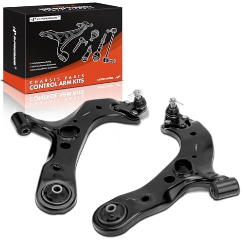 A-Premium 2 x Front Lower Control Arms, with Ball joint & Bushing, Compatible with Toyota RAV4 2006-2018 & Lexus NX200t 2015-2017, NX300 2018-2021, NX300h 2015-2021 by A-Premium - Used condition - US$108.79