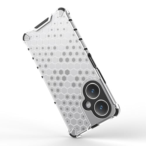 Image of Glasgow Back Case Cover Compatible with [ Vivo Y27 4G ] (Stylish Design) - Transparent