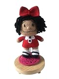 MUÑECA DE DE GANCHILLO AMIGURUMI INSPIRADA EN MAFALDA