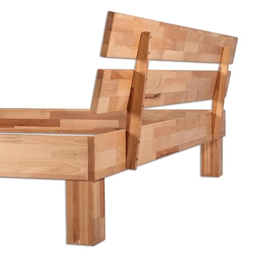 Futonbett Betten-ABC Bubema Juliane aus Massivholz Kernbuche