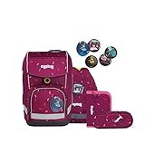 ergobag cubo Set ergonomischer Schulrucksack, Set 5-teilig
