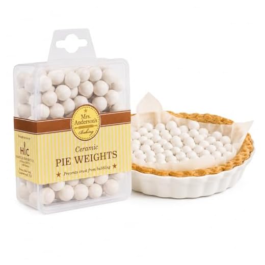 Mrs. Anderson"™s Baking Pie Crust Weights, Natural Ceramic Stoneware