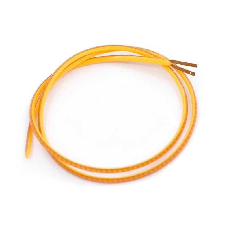 LIGHBIB 3v 300mm Edison Bulb Led Flexible Filament Retro Cob +- On One Side Magnetic Atmosphere Light Accessories Parts,2700k Warm White*Blue,10pcs