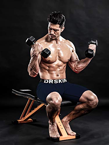 Drskin Men's 3 Pack Compression Shorts Pants Tights Athletic Sports Running Active Baselayer Workout (Line (Bb301+Dna308+Gr304), L) #TOP6