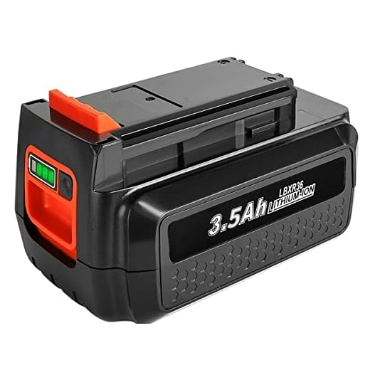 Upgrade 3500mAh 40V LBXR36 Battery Replacement for Black & Decker 40V Max Lithium Battery LBXR36 LBX2040 LBXR2036 LBX1540 LBX2540 Tools LST136 LHT2436B LSW36 LCC340C LCS1240B Tool Power Battery
