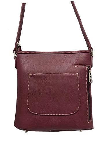 American Bling Concealed Carry Flower and Rhinestone Crossbody Purse and Wallet2