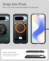 Spigen Tough Armor(AI) MagFit für Google Pixel 10 Pro/10 -Abyss Green – Ansicht 9