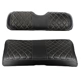 NOKINS Golf Cart ER Diamond Seat Cover Kit, Fit for EZGO RXV OEM Ordinary Seat Cushion, Golf cart Vi