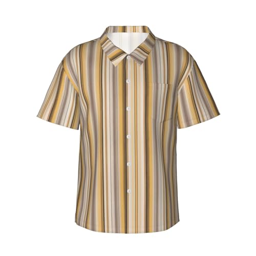 Chemise hawaïenne jaune pour vos vacances d'été décontractées à la plage