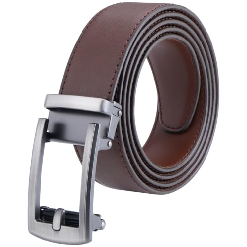 Image of Labnoft Men's PU Leather Auto-lock Belt