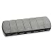 Produktbild Schramm® Tablettenbox schwarz 11x4 x1,5cm Pillen Tabletten Box 7 Tage Schachtel Tablettendose Pillendose Pillenbox Tablettenboxen Pillendosen Pillen Dose