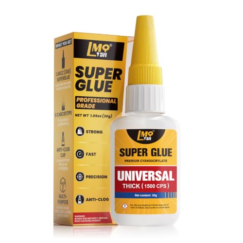 Image of Thick Super Glue Gap Filling CA Adhesive for Ceramic Wood Glass Plastic