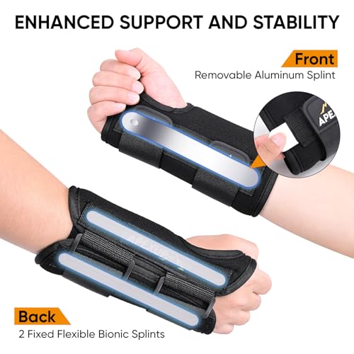 image for APEXUP Wrist Brace for Carpal Tunnel, Night Wrist Support Brace Adjust