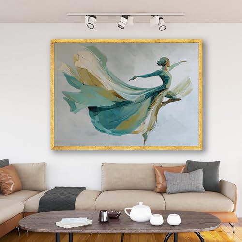 Tableau danseuse de ballet pour décoration murale de salon 80x120cm - 4