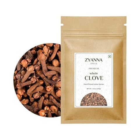 Zyanna Clove (3.35oz-100g) Whole Premium Indian Spices Cover