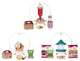 MGA's Miniverse Make It Mini Lifestyle Home Series 1 Birdfeeders Bundle (3 Pack) Mini Collectibles, Mystery Blind Packaging, DIY, Resin Play, Replica Items, Collectors, 8+