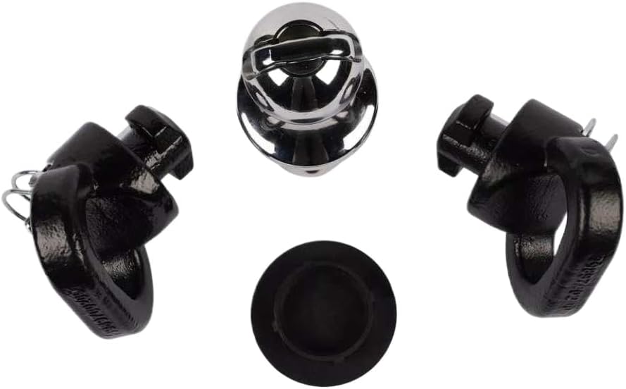 Gooseneck Ball and Chain Anchor Kit Compatible with 13 23 Ram 2500 3500 Pickup