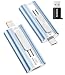 SCICNCE 256GB Flash Drive Intended for Phone, USB External Memory Stick Storage Backup for Photos Videos, Plug and Play No APP Required, Compatible with iPhone iPad Android and PCs (1 Pack-Blue)