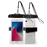 Multiusos: la funda impermeable es adecuada para deportes al aire libre como natación, rafting, piragüismo, juegos de playa, snorkel y actividades en interiores como ducharse y bañarse.