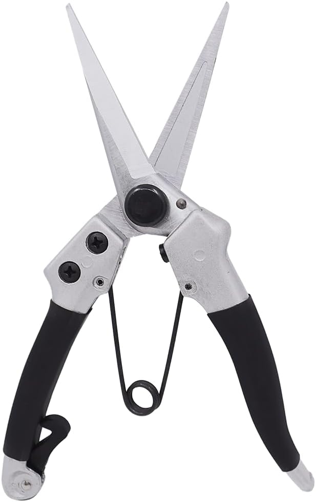 Zenport QZ143 Pruner, Hoof Trimmer, Floral Bunch Cutter, 8-Inch