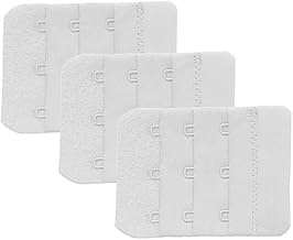 Bra Extender 3 Hooks, Rows Elastic Bra Band Hook Strap Extensions For Women, Pack Of 3 (white colour)