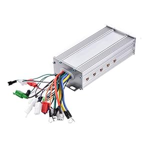 Borstelloze motor, 36 V/48 V, 1000 W, aluminiumlegering, elektrische borstelloze sinuscontroller voor e-bike, elektrische fiets, scooter, fietsen en reserveonderdelen