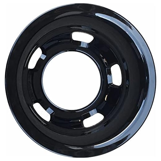 XAUJGRA Rear Black Simulator Fits Dually 1-ton 17" Dual Wheels