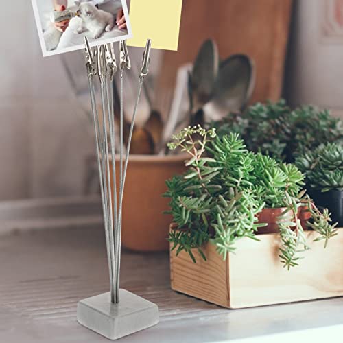 Fenical 8-Branch Tree Style Memo Photo Holder Card Paper Note Clip For Displaying Photos Number Cards #TOP2
