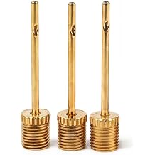 <span>3 Pack Pump Inflating Needles,No Break Heavy Duty Air Pump Needles for Balls, Stainless Steel Body，Gold</span>