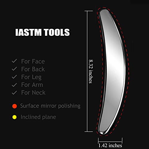 image for BYYDDIY 3 in 1 Stainless Steel Muscle Scraper Tools Set,Scraping Massa