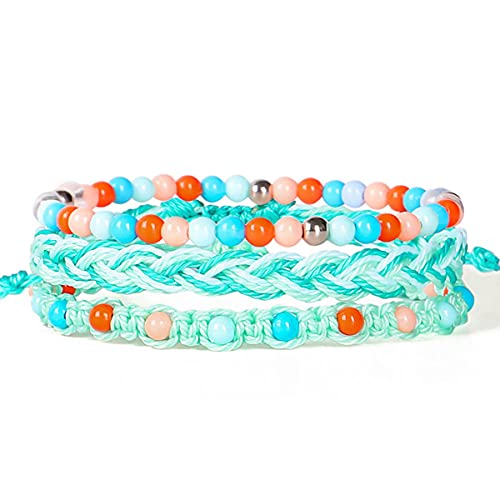 Caiyao Bohemian Waterproof Braided Rope Bracelet Set #TOP25