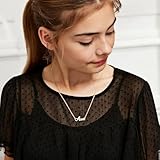 Ursteel Sara 14k Gold Plated Necklace, Personalized Name Necklace for Women and Teen Girls