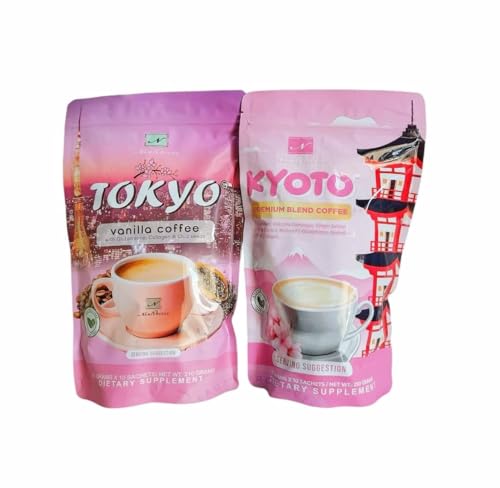 Tokyo & Kyoto Premium Blend Coffee Bundle by Namiroseus, Vanilla