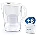 BRITA Marella blanca Pack Ahorro – Jarra de Agua Filtrada con 6...