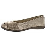 Naturalizer Freeport Metallic Taupe Tumbled Leather 8 M (B)