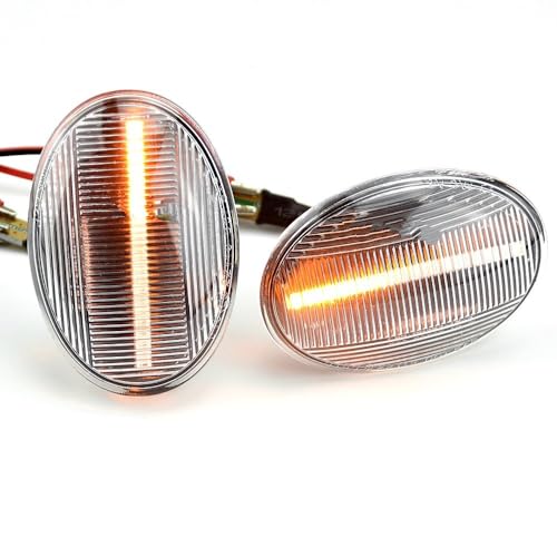 Luz LED señal giro lateral dinámica para solucionar fallos de visibilidad en Mini Cooper 3