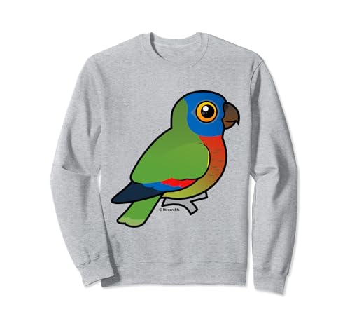 Cute Cartoon Saint Lucia Parrot Birdorable Blue-masked Bird Sweatshirt