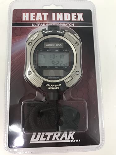 Ultrak Heat Index Solar Powered Stopwatch
