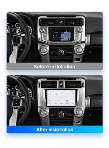 Pantalla de coche con Carplay para Toyota 4Runner: mantente conectado sin cables 2