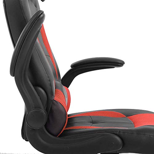 T-LoVendo-TLVC66-RED-Silla-Gaming-Negro-Rojo