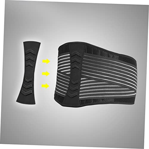 Faja lumbar con soporte para cintura talla XL unisex negra miniatura 6
