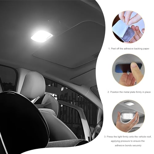 Lámpara Techo Interior Vehículo LED 10 Leds Recargable miniatura 3