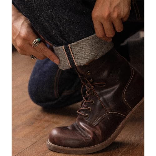 Red Tornado 'Snowy' NEP 14oz Selvedge Raw Denim Pants Tapered Fit4