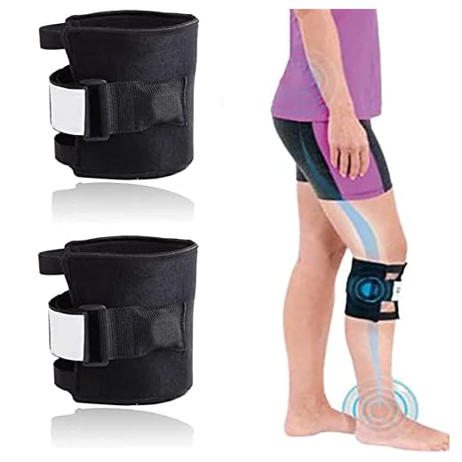 2pcs Pressure Point Brace Relieve Acupressure Leg Sciatica, Magnetic Therapy Self Heating Knee Support Wraps Pain Relief, Sciatic Nerve Brace For Knee Pain, Fit For Men & Women