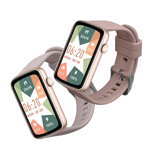 kwmobile 2X Sportarmband kompatibel mit Shang Wing L2 Armband - Fitnesstracker Band Set aus TPU Silikon