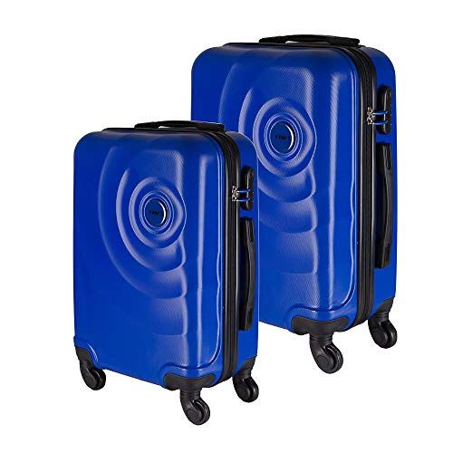 Malas de Viagem em Abs Star Yins Cadeado Embutido Rodas Giro 360 - Padrão Anac